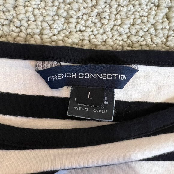 French Connection Horizontal Striped Top - Picture 6 of 6